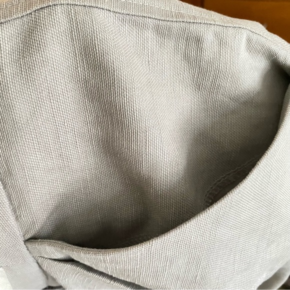 WILFRED Ashen Tie Front Linen Shorts - Picture 7 of 8